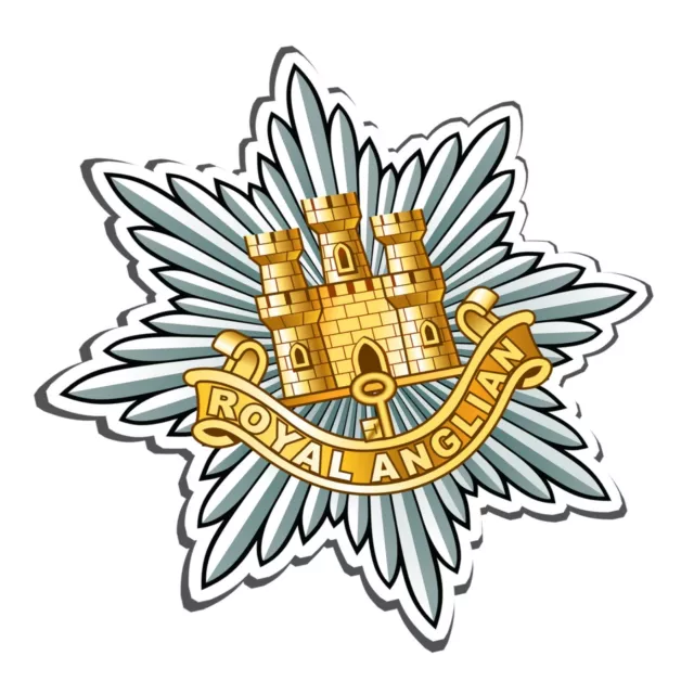 The Royal Anglian Regiment Sticker - The Vikings - British Army