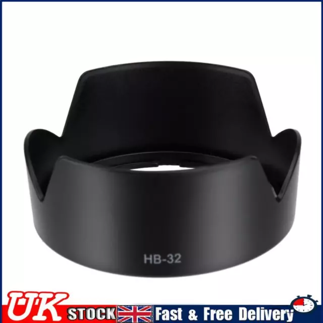 HB-32 Camera Lens Hood for Nikon AF-S DX18-70/105/135mm F3.5-F5.6G