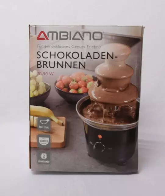 AMBIANO CF 90 Schokoladenbrunnen - 90W - NEU OVP