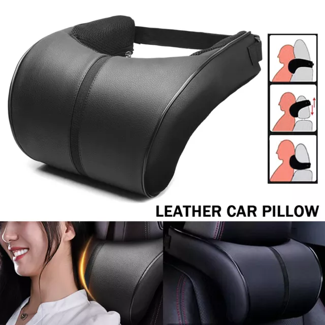 Car Auto Seat Headrest Pad Memory Foam Pillow Head Neck Rest Support Cushion