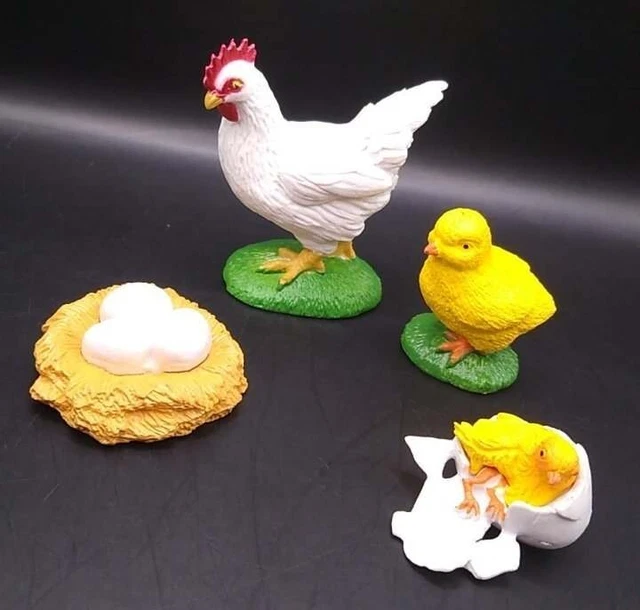 LIFE CYCLE OF A Chicken Figures Safari Ltd Toys Kids Educational ...