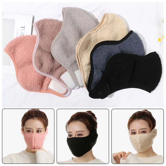 Protezioni orecchie peluche (Ear Protectors) spessa copertura calda della bocca padiglione auricolare