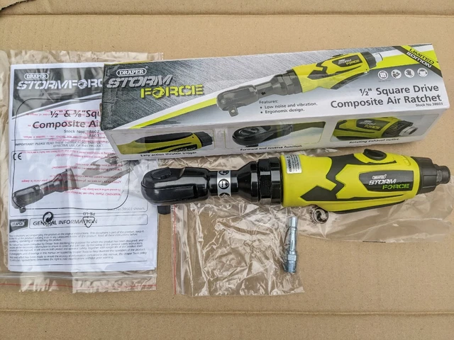 Trinquete de aire Draper Storm Force de 1/2