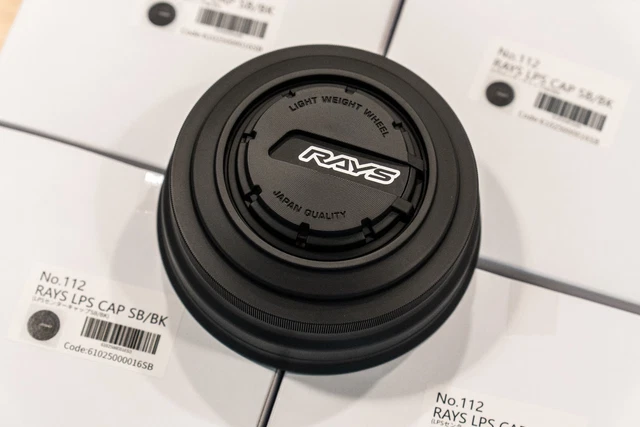RAYS 4X4 LPS Center Cap (No.112) - 112mm bore - Matte Black 