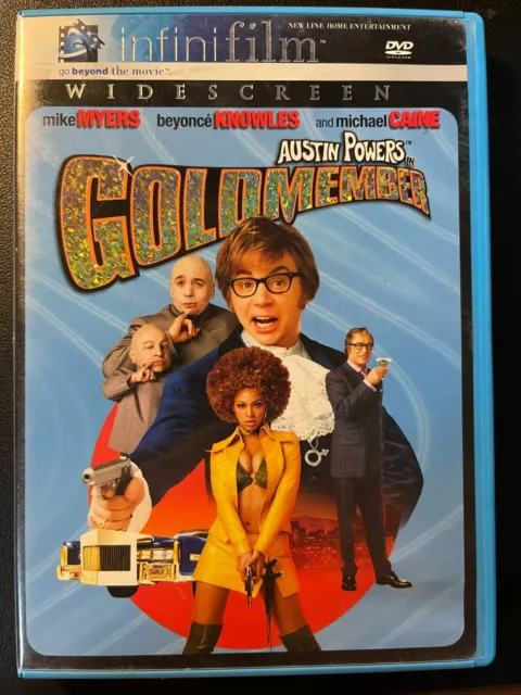 Austin Powers in Goldmember Mike Meyers Beyoncé Knowles  ~VGC DVD (Gold Member)