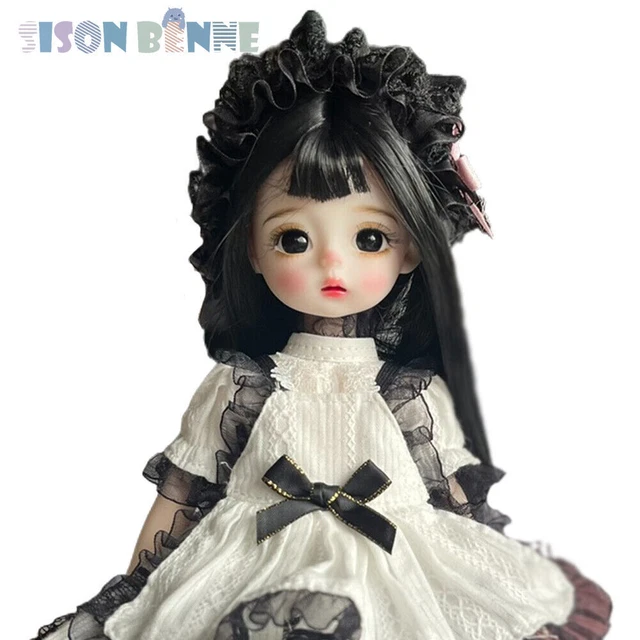 EVA BJD Doll 1/3 Balle Mécanique Jointed Doll Avec Un Jeu Complet D Vetements Manteau Chaussures Cheveux Chaussettes Pantalo Am