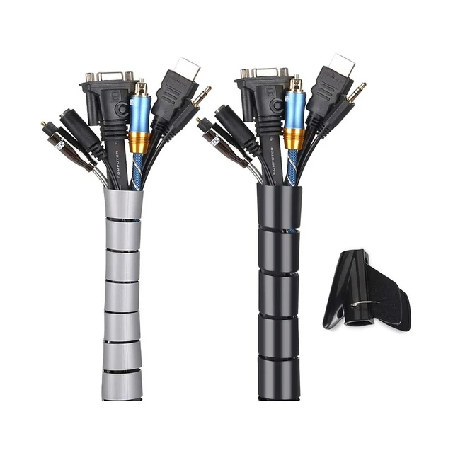 Kit Gestione Cavi Auto - 45 Pezzi: Fascette Fermacavi E Clip Per Cablaggio - 3 Misure - Resistenti Al Calore - 3