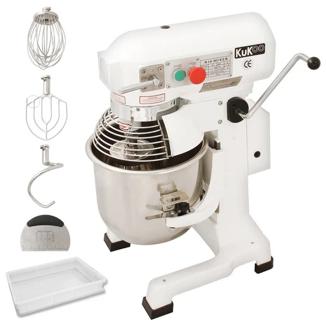 Commercial Food Mixer 10L Stand Dough Planetary Mixer Cake Bakery Equipment