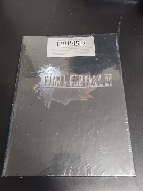 Final Fantasy XV 15 Complete Official Collector’s Edition Guide Sealed New