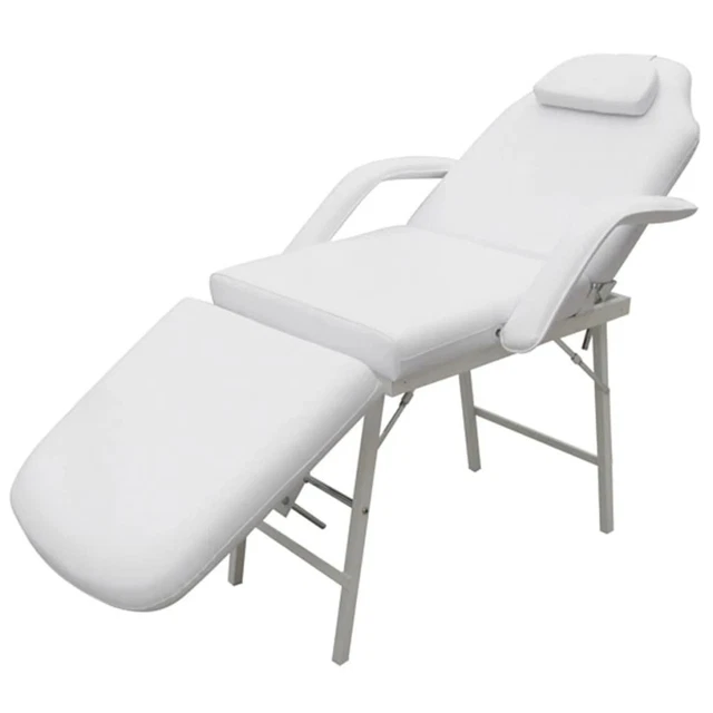 chair adjustable back- and footrest white N4M2