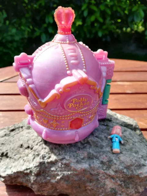 POLLY POCKET mini CROWN PALACE + Figur > BLUEBIRD 1996