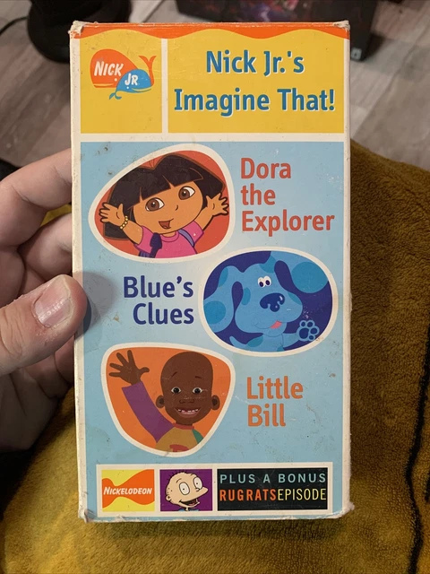 NICK JR.'S IMAGINE That VHS Nickelodeon Nick Jr. Little Bill Blues ...
