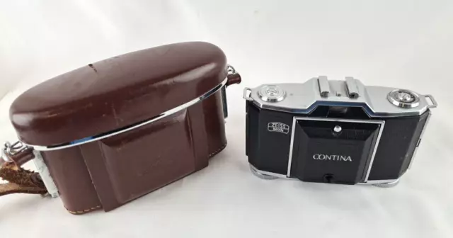 Vintage! Zeiss Ikon Contina I Novar Anastigmat 1:3,5/ 45mm Klappkamera