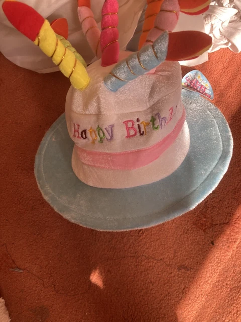 MINI NOVELTY HAPPY Birthday Hat with Candles £2.99 - PicClick UK
