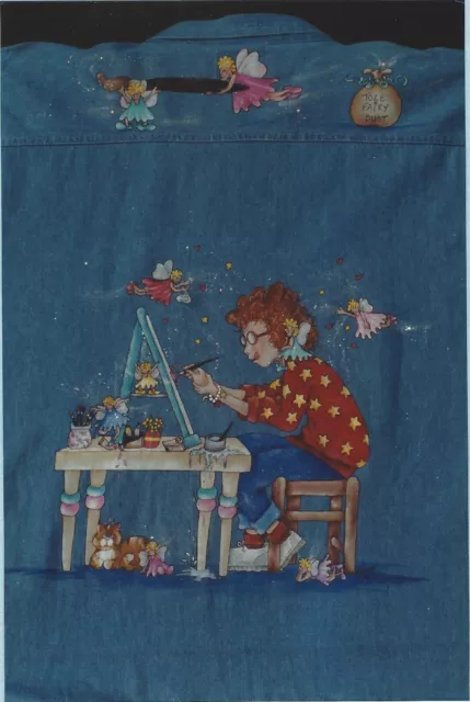 El Artista Diseño Original por Ginny Irelan También Foto de Pintura Camisa Opcional