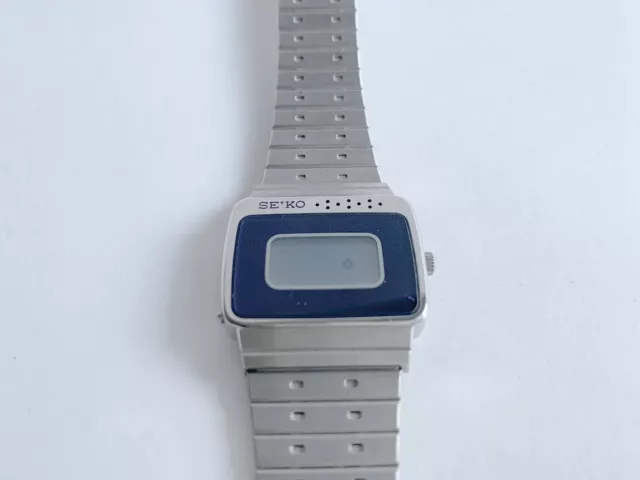 VINTAGE '79 SEIKO B137-4020 Quartz, Early Digital LCD Watch