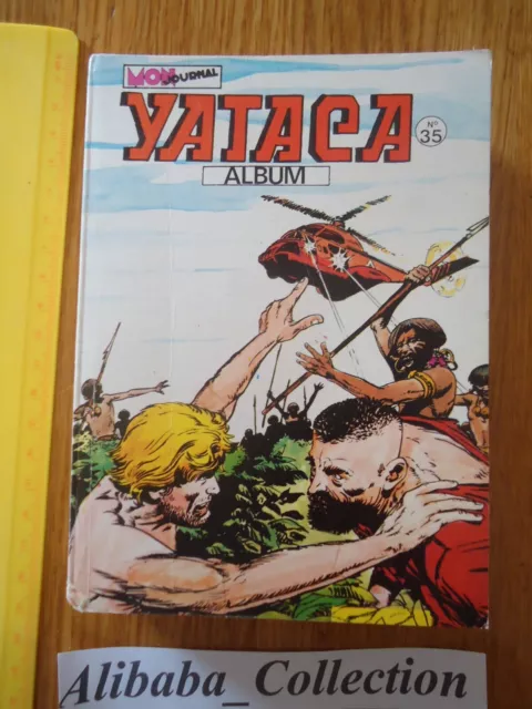 BD ALBUM YATACA 35 reliure collection MON JOURNAL 126 127 128 PETIT FORMAT