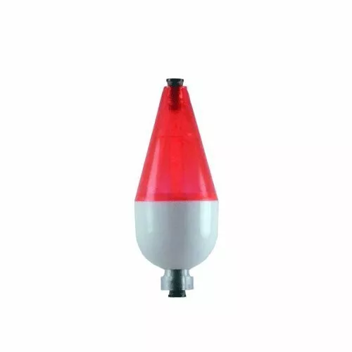 RAINBOW PLASTICS A-JUST-A Bubble Red White Fishing Float Bobber