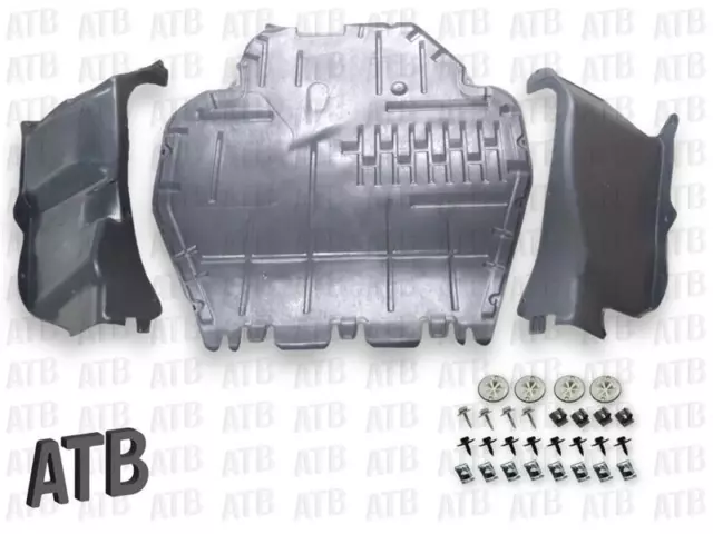 Unterfahrschutz Polyethylen Einbausatz Clips für Audi A3 8L VW Golf IV TDI