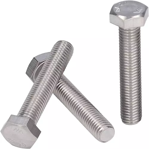 M6 Hex Set Screw Bolt Full Thread Hexagon Head BZP High Tensile Grade 8.8 Zinc