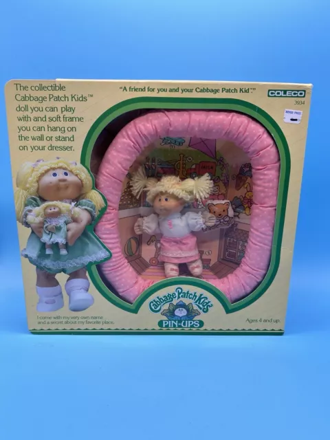 Vintage Cabbage Patch Kids Pin-Ups 1983 Coleco 3934 Original Susie Caryn Toy