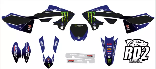 Kit Déco RD2 Yamaha YZ 125 / 250 ( 2022 , 2023 , 2024 )