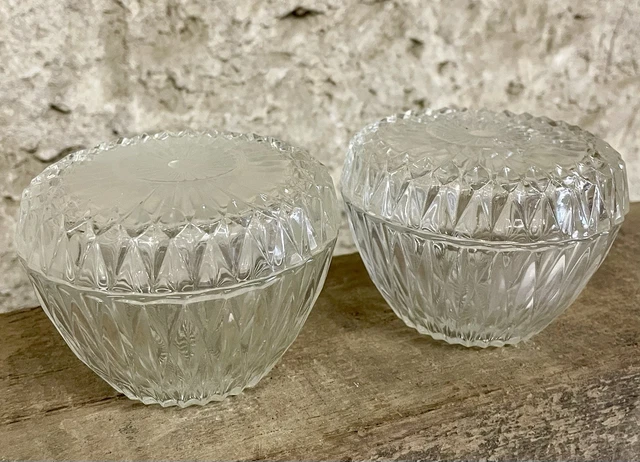 7 ramequins Duralex France en verre ambré Marron - Vendu