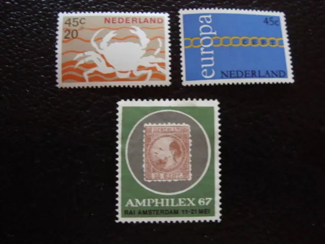 PAYS-BAS - timbre yvert et tellier n° 849 933 n** +vignette nsg(A16) netherlands