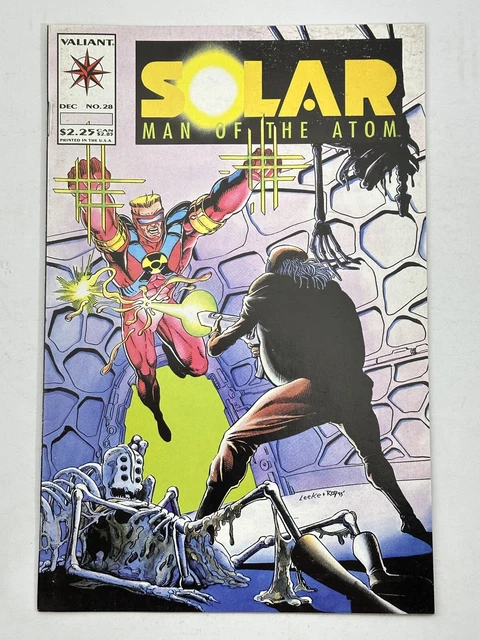 Valiant Comics - Solar, Man of the Atom #28 - Dec 1993- Fool's Paradise - VF/NM