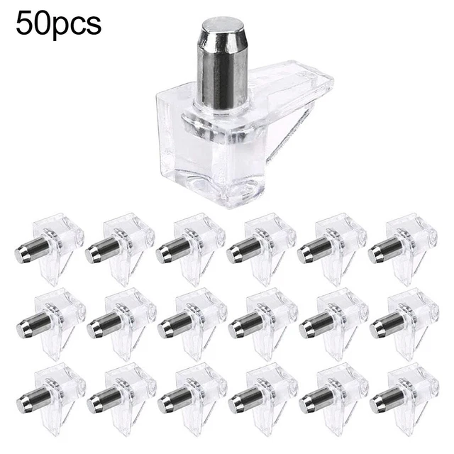 24 taquets à visser plastique blanc ø3 mm