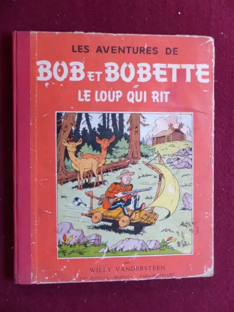Vandersteen - Bob et Bobette – Le loup qui rit – EO cartonné 1955