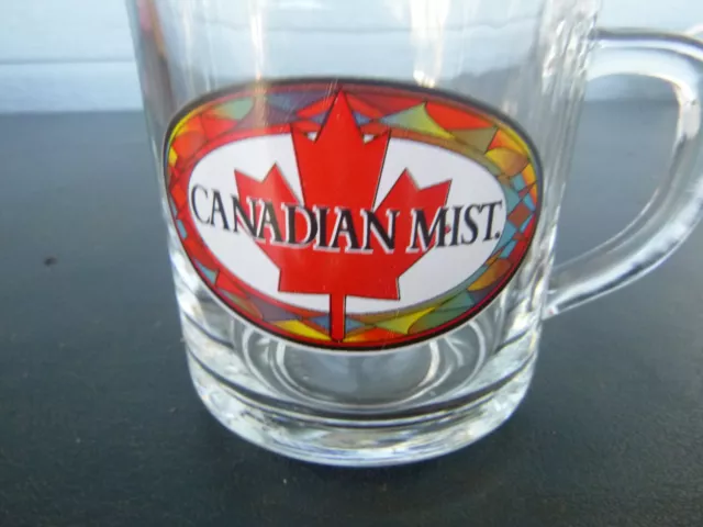 vintage Canadian Mist whiskey Canada Coffee Mug 3 1/2