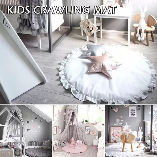 Newborn Baby Padded Play Mats Soft Cotton Crawling Floor Carpet for Kids Decor|