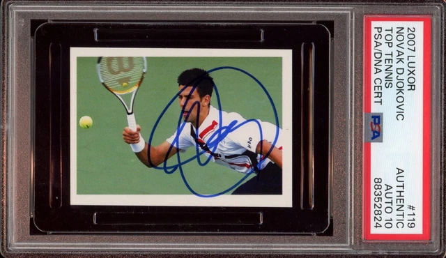 Novak Djokovic Rookie Psa 10 FOR SALE! - PicClick