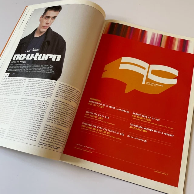 KNOWLEDGE MAGAZINE KMAG JULY 2001 Drum & Bass BAD COMPANY JOHN B OMNI