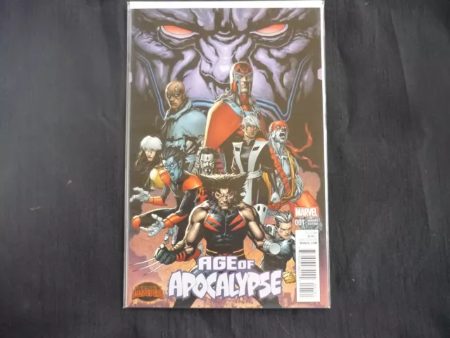 Age of Apocalypse 1  Variant secret wars (b4) Marvel  NM 2015