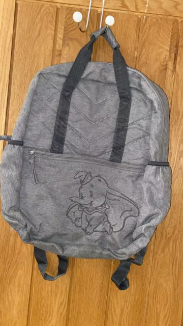 Disney Baby Changing Bag George Dumbo Grey | w/o Changing Mat