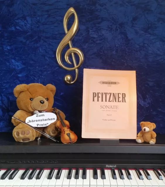 Pfitzner, Sonate op.27 für Violine und Klavier