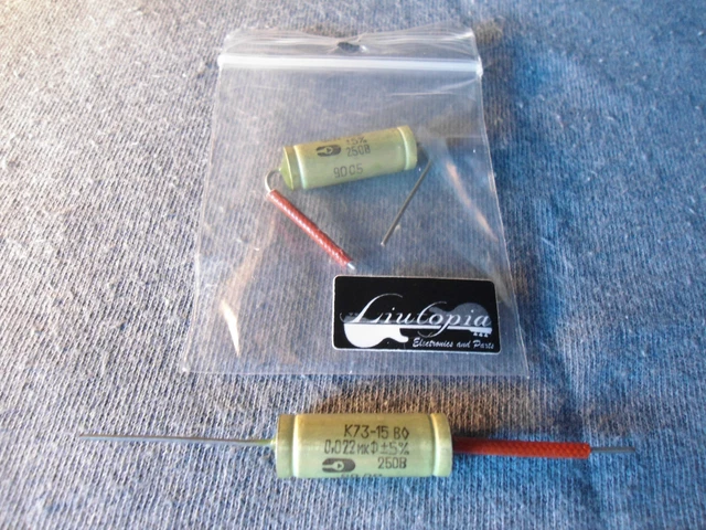 Condensatori PIO URSS 4 Condensatori PIO (Paper In Oil) 0.1uF 500V - Foto 3
