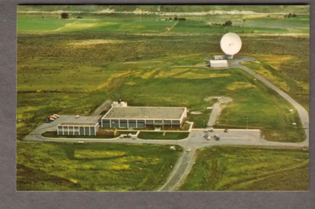 unmailed post card Brewster Flat Washington satellite earth station COMSAT