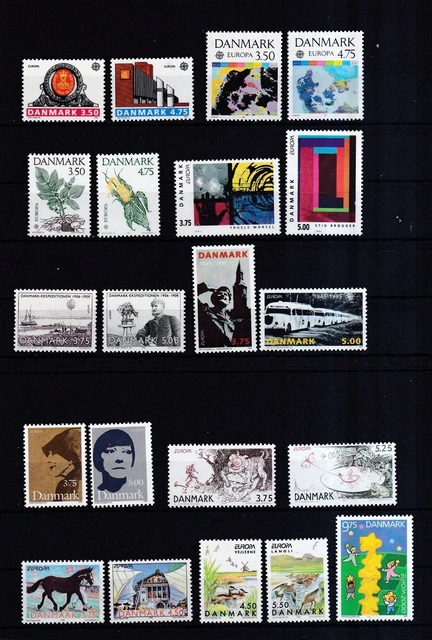 Belgien postfrisch Europa Marken aus den Jahren 1990-2000