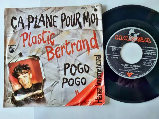 Plastic Bertrand - Ca plane pour moi 7'' Vinyl Germany