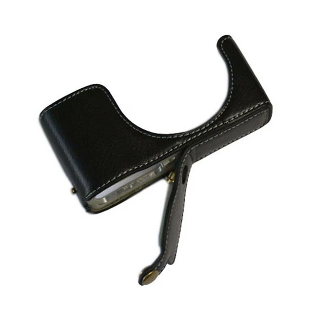 BGNING PU Leather Case Camera Bag With Battery Opening Cover for Ricoh GRIII GR3
