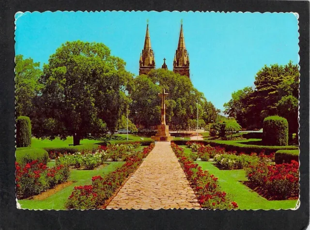 A7495 Australia SA St Peters Cathedral Pennington Gardens postcard