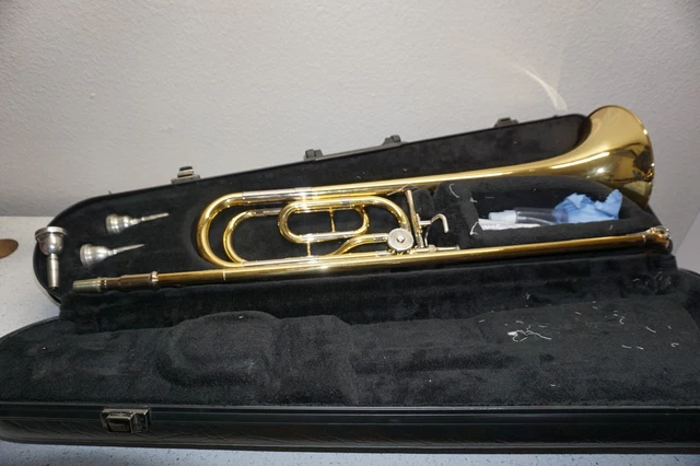 Yamaha Ysl-620 Trombone W/ VINCENT BACH 6 1/1 A & 5GS & HAMMOND DESIGN 12XL Yamaha Ysl-620 Trombone W/ VINCENT BACH 6 1/1 A & 5GS & HAMMOND DESIGN 12XL