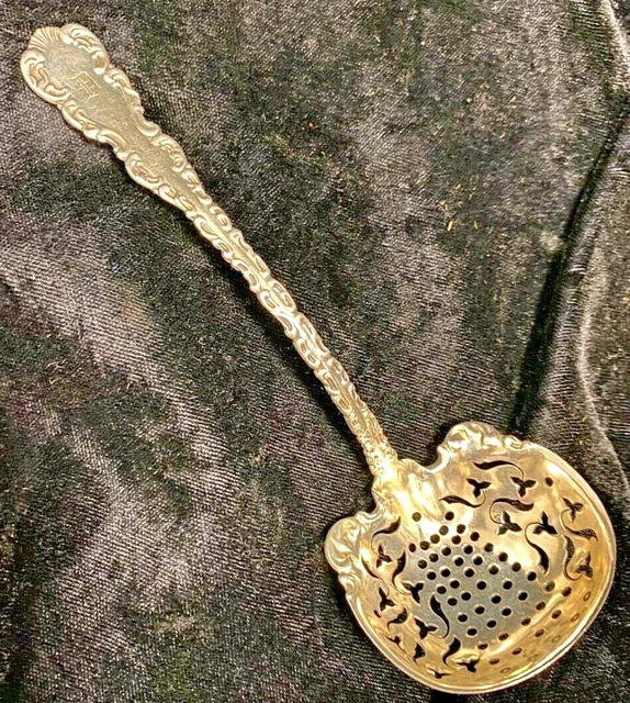 Birks Pierced Sterling Silver Louis Xv Berry Spoon