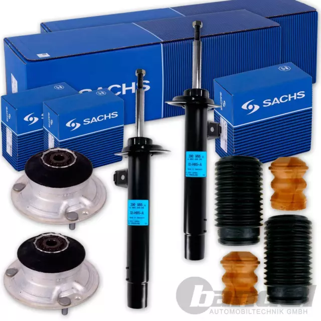 SACHS Amortiguador Presión Gas + Cojinete + Protección Set Delant. Apto para