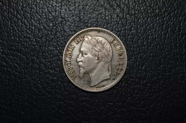 1 franc Napoleon III 1869 BB