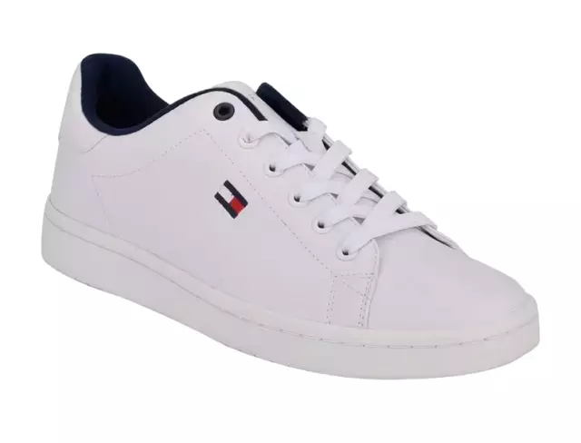 Tommy Hilfiger White Lendar Mens Shoe Tmlendar Wht