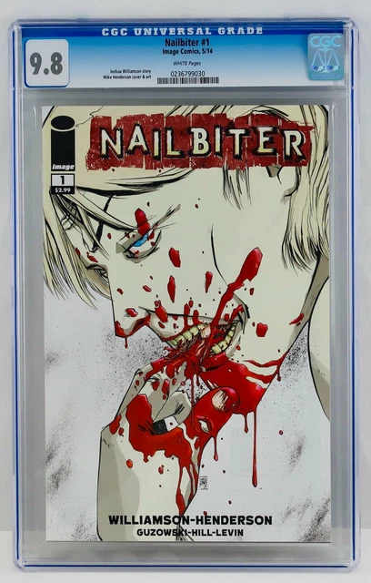 Nailbiter #1 CGC 9.8 White Pages Image Comics 2014 NM/MT Hot Key Grail